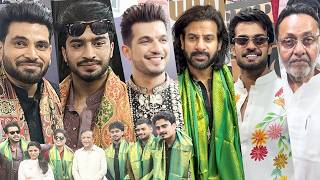 Karanveer Mehra,Arjun Bijlani,Sara Khan And Team 07 At Asif Bamla Foundation For Barkat-E-Ramadan