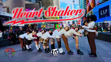 [KPOP IN PUBLIC NYC] Twice (트와이스)  - Heartshaker Dance Cover by Not Shy Dance Crew (Christmas Ver.)