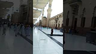 Heavy Rain In Masjid E Nabawi Friday Prayer In Masjid E Nabawi