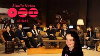 STUDIO NOTES I 'ARIRANG' | ARMY REACTS