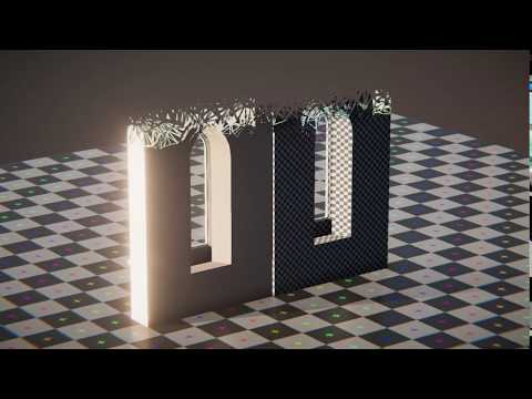 Polygon build effect