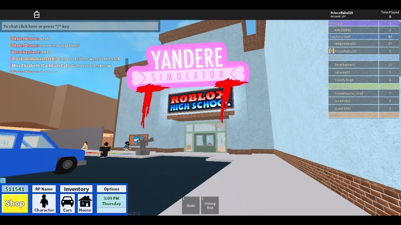 Yandere Simulator Roleplay Roblox Youtube