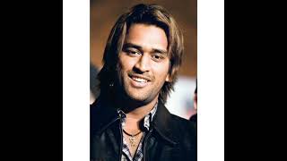 MS Dhoni's old look and long hair style.                                  #MSDFAN #cskfans  #shorts