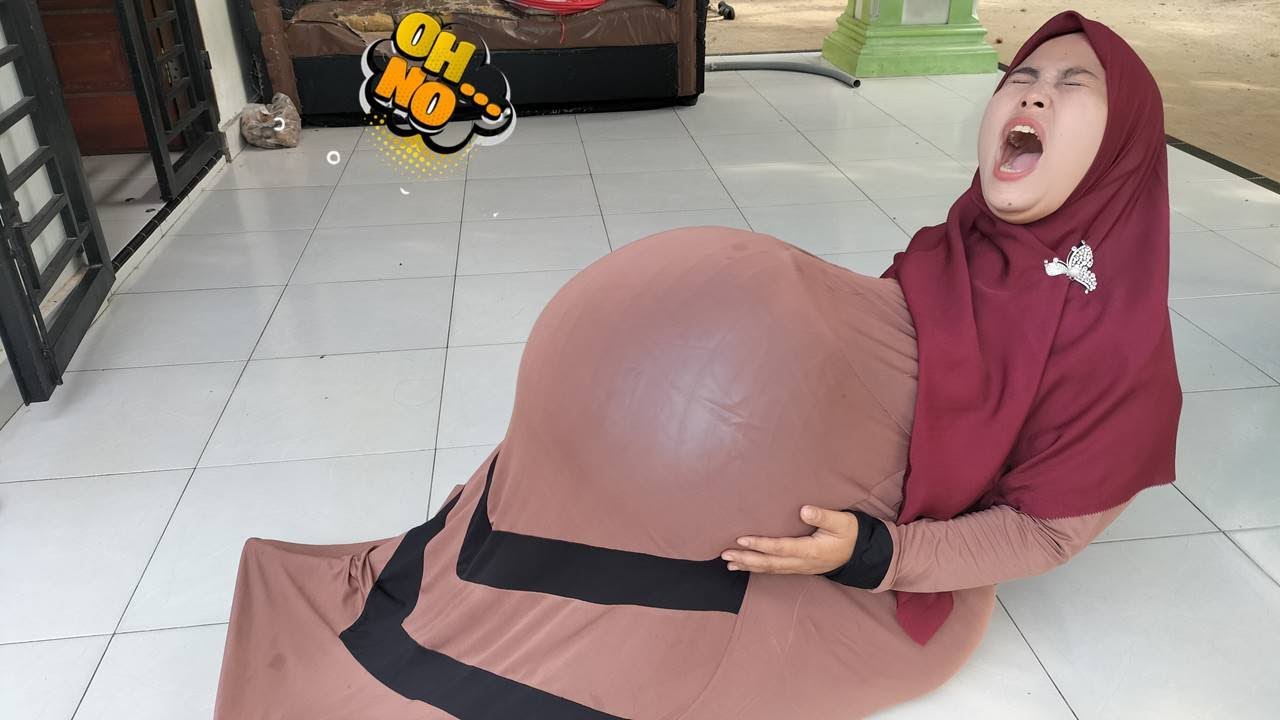 Drama Lucu 😂😍 Mama Makan Rambutan Sakit Perut Melahirkan Sendiri