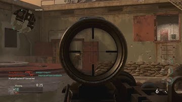 Call Of Duty WW2 Online Sniper Gameplay EASY Way To Get Quad Feeds!