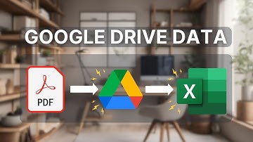 How to Convert PDF to Excel Using Google Drive​ (Easiest Way 2025)