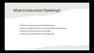 CPU Fundamentals: Control Unit, ALU & Instruction Pipelining