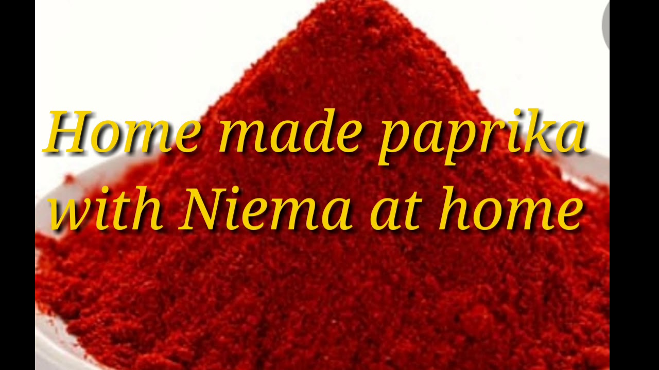 ኣገባብ ኣሰራርሃ ባብሪካ ኣብ ገዛ(Home made paprika)