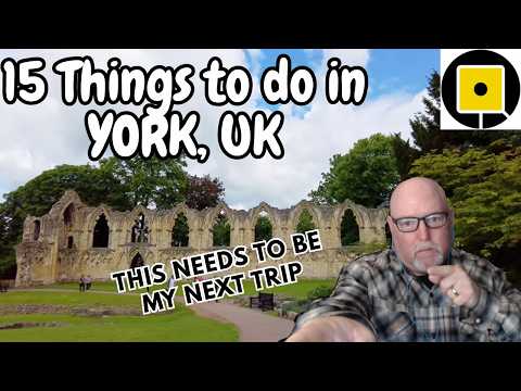 Mark from the States and 15 Things To Do In YORK, UK  w/ Living Walks