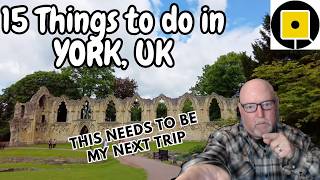 Mark from the States and 15 Things To Do In YORK, UK  w/ Living Walks