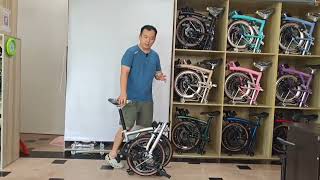 Latest Batch of Leggero S7-16, Brompton Copy with 7 Speed Shimano Gears, Only $599