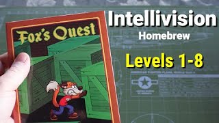 Foxs Quest Intellivision Levels 1 to 8 by Blah Blah Wolf Wolf