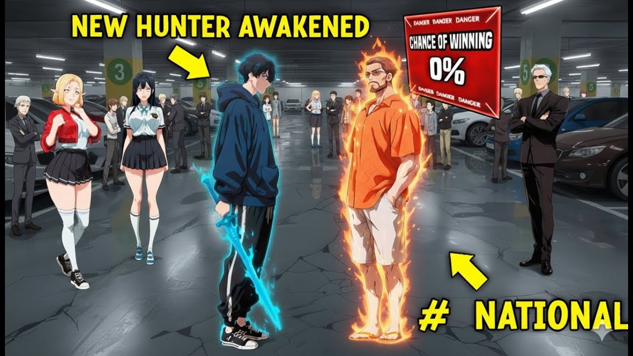 Nagising Siya ng God Level na Kapangyarihan at Bumalik sa Hunter Academy! | Manhwa Recap``
