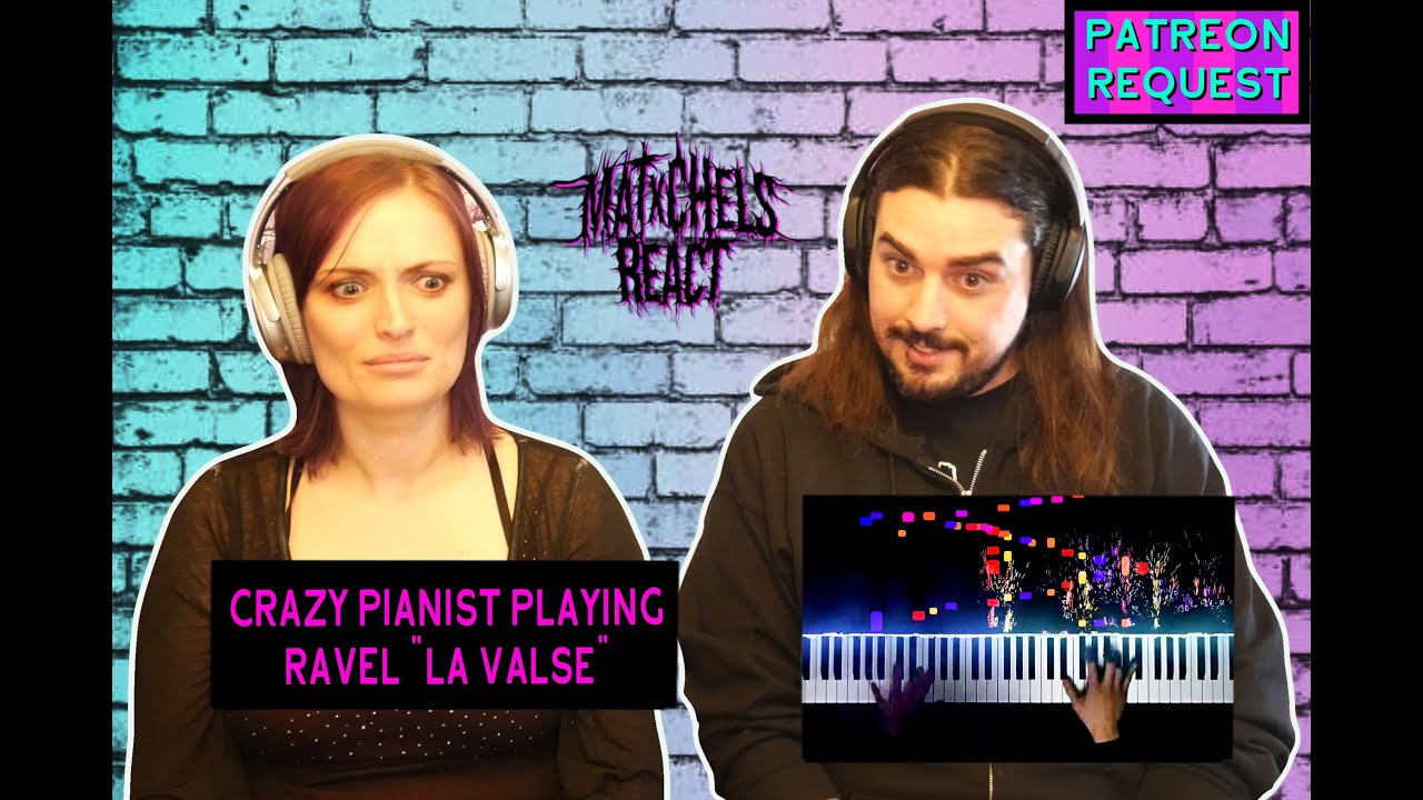 Crazy Pianist Playing - Ravel 