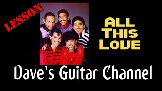 LESSON - All This Love by Debarge