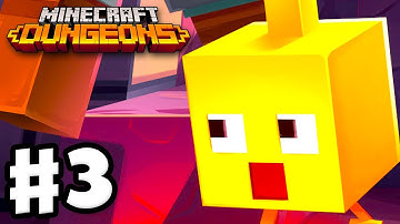 Minecraft Dungeons - Gameplay Walkthrough Part 3 - Cacti Canyon! Endermen!