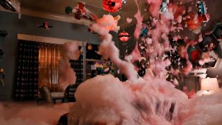 Yes Day 2021 | House Party - Crazy Foam Burst || Netflix Movie