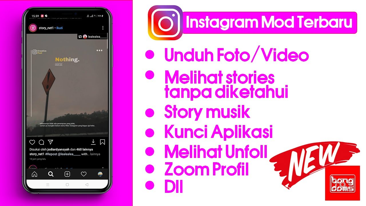 Instagram Mod Terbaru 2020 Instragram Dengan Fitur Terlengkap 2020