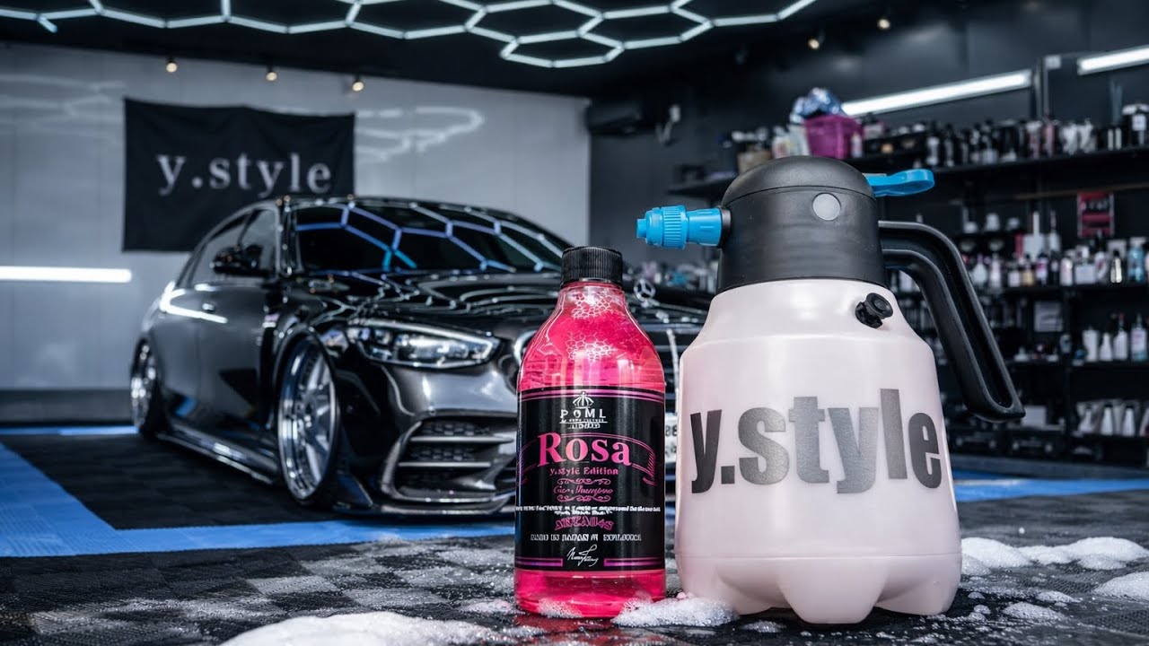 ワイスタ電動フォームガンを使って手洗い純水洗車してみた！