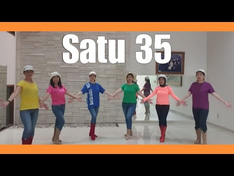 Satu 35 Line Dance | Beginner | Madhe (INA)