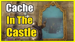 Complete Cache in the Castle Side Quest in Hogwarts Legacy (Find Painting)
