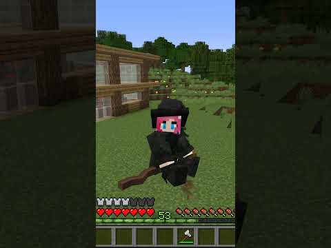 PANDA CHẾ TẠO BỘ GIÁP PHÙ THỦY TRONG MINECRAFT #shorts  #games #minecraftmemes #minecraft
