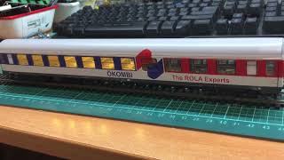 Roco install LD100 dcc light bar