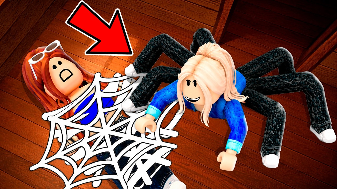 Mi FAN LOCA ARAÑA QUIERE ACABAR con MELINA en Roblox!!