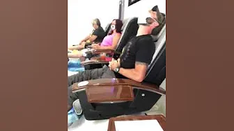 Ticklish Marine Pedicure