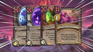 INSANE END OF TURN ABERRATIONS?! | Hearthstone Battlegrounds