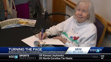 Retired long-time Iowa teacher reads to students one last time
