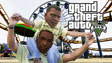 Is Franklin from GTA 5 CJ's son?