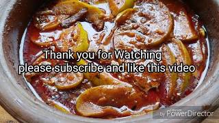 Green Apple Curry - Sri Lankan Style