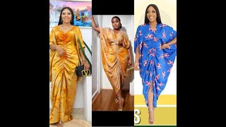 how to cut and sew Bubu kaftan WITH RUCHED EFFECTS AND A SNATCHED WAIST LINE.(very detailed )