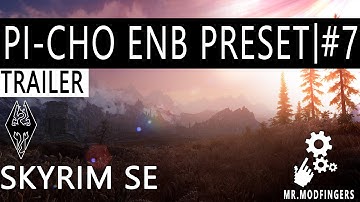 Skyrim SE Mods | PI-CHO ENB-Shader Preset 2021- Trailer  |#7