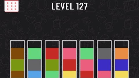 Water Sort Puzzle Level 127 #watersortpuzzle #mobilegames #puzzlegame #watersortpuzzlegameplay