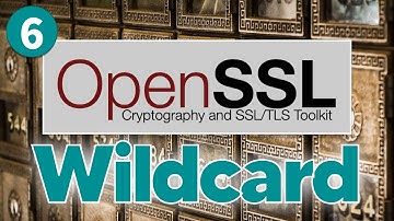 6. OpenSSL - WIldcard Certificate