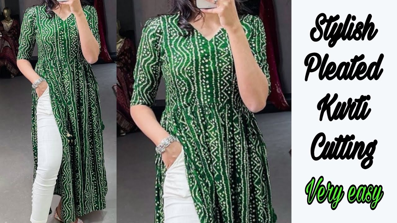 New Kurti Design Cutting and Stitching/latest side Dori Kurti