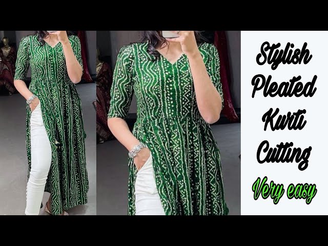 Solid Color Rayon Straight Kurta Set in Mustard | Long kurti designs,  Sleeves designs for dresses, Designer kurti patterns