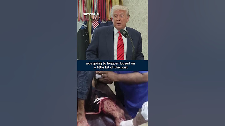 Trump reacts to Indian Army’s attack on Pakistan
