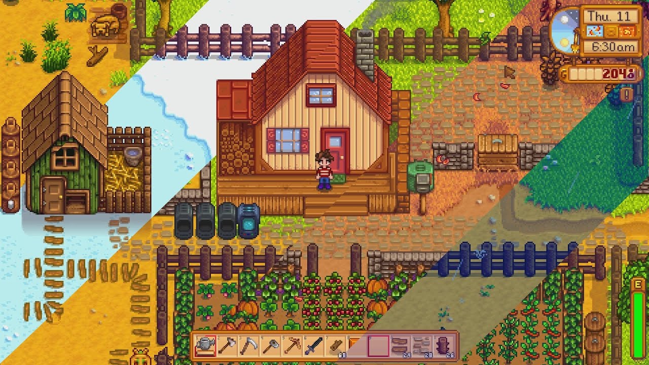 Stardew Valley One Year In Two Minutes YouTube stardew-valley-one-year-in-two-minutes-youtube