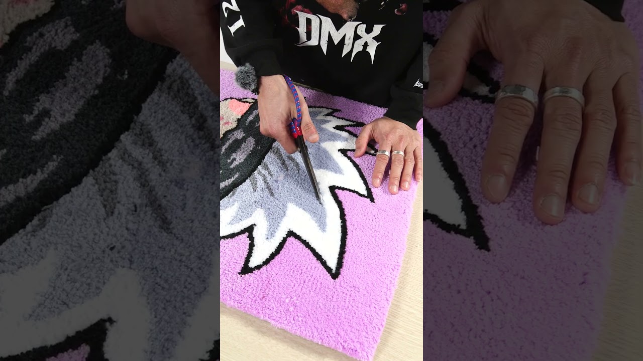 Rug Tufting | Clean a Juiutsu Kaisen - Gojo Satoru Rug