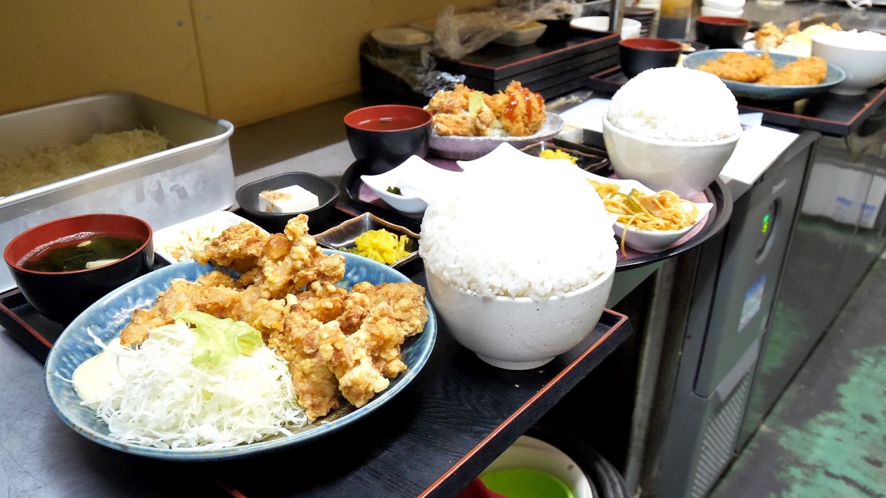 「これが本当のマンガ盛り」衝撃のボリューム定食をペロリとたいらげる猛者現る！