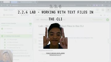 2.2.6 Lab - Working with Text Files in the CLI