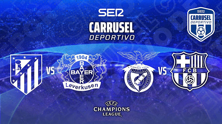🏆BENFICA 4-5 FC BARCELONA & ATLÉTICO DE MADRID 2-1 BAYER LEVERKUSEN | CHAMPIONS LEAGUE