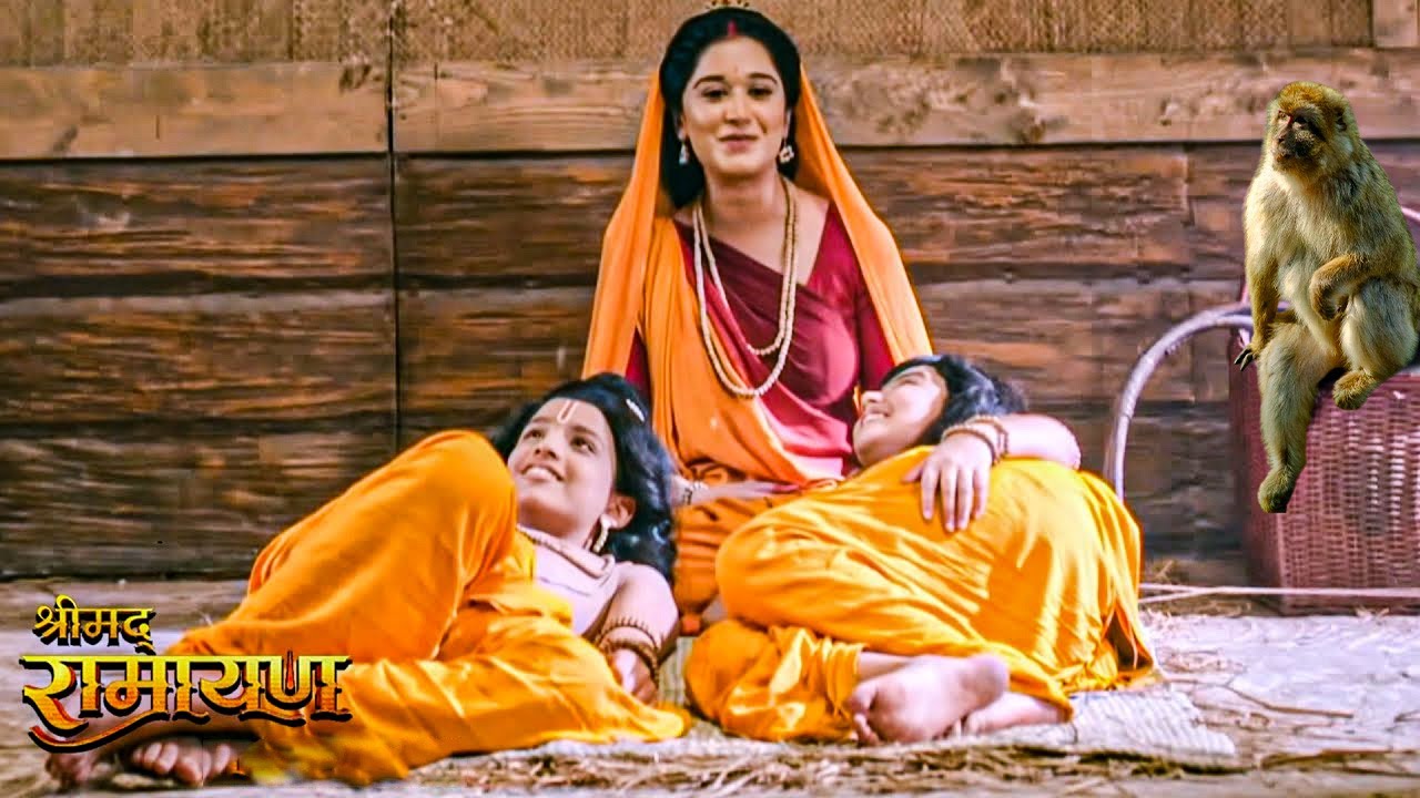 माँ सीता ने पहली बार अपने पुत्रों को सुनाई श्रीराम की पावन कथा! | Shrimad Ramayan | श्रीमदरामायण