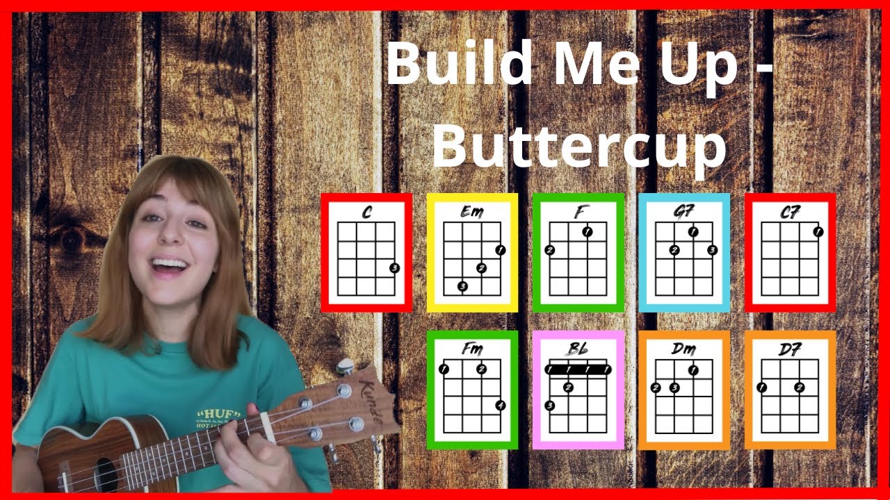 BUILD ME UP BUTTERCUP The Foundations Ukelele Cover Play Along build-me-up-buttercup-the-foundations-ukelele-cover-play-along