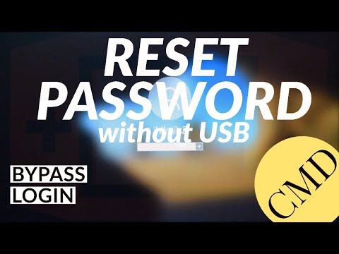 Windows 10: Forgot Reset and Bypass Old Admin Login PASSWORD & LOCK SCREEN No USB/ CD/ DVD by CMD