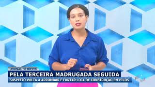 Suspeito volta a arrombar e furtar loja de construção em Picos