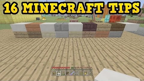 Minecraft Xbox 360 / PS3 - 16 Tips You NEED To Know